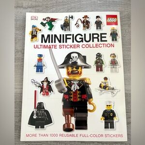 Lego Minifigure Ultimate Sticker Collection Paperback Book Rare 2010
